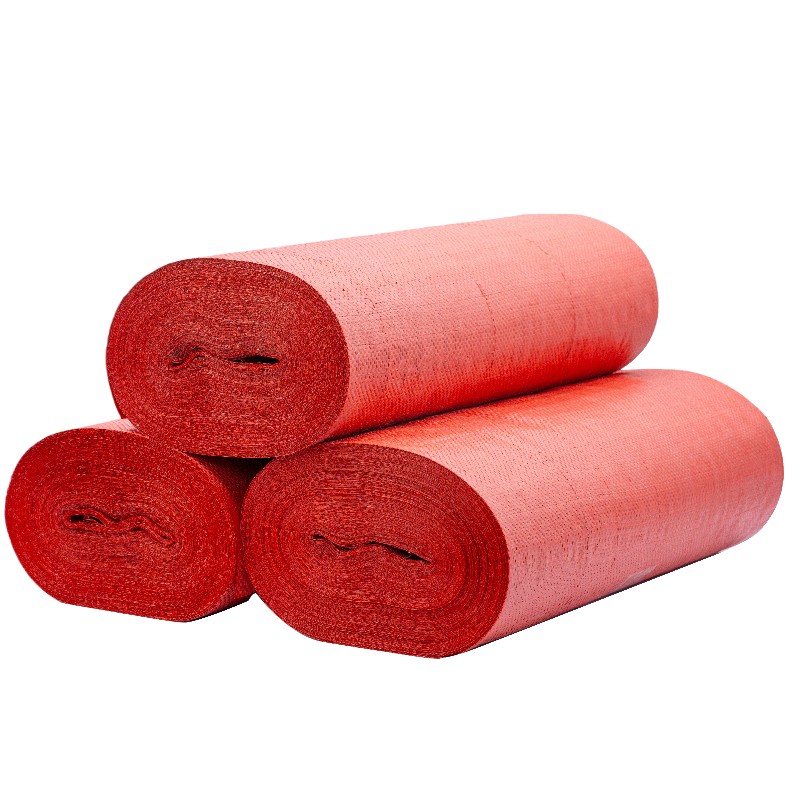 Wholesale recyclable PP woven fabric rolls customizable from 10cm to 300cm width