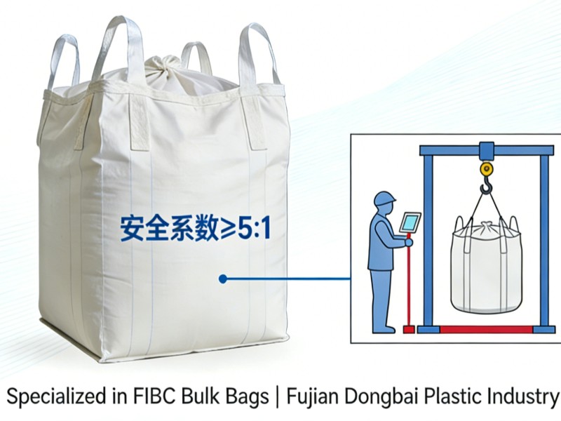 ما هو عامل الأمان في حاويات FIBC؟ وكيف نختار بين 1:5 و 1:6؟